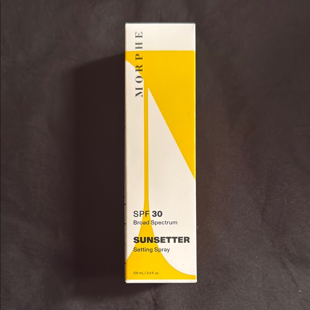 Morphe Yellow and White Suncare Collection